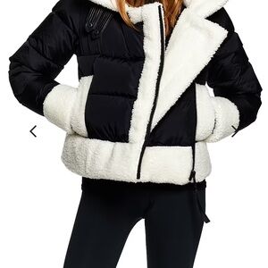 SAM WOMEN'S BENNETT SHERPA DOWN PUFFER JACKET